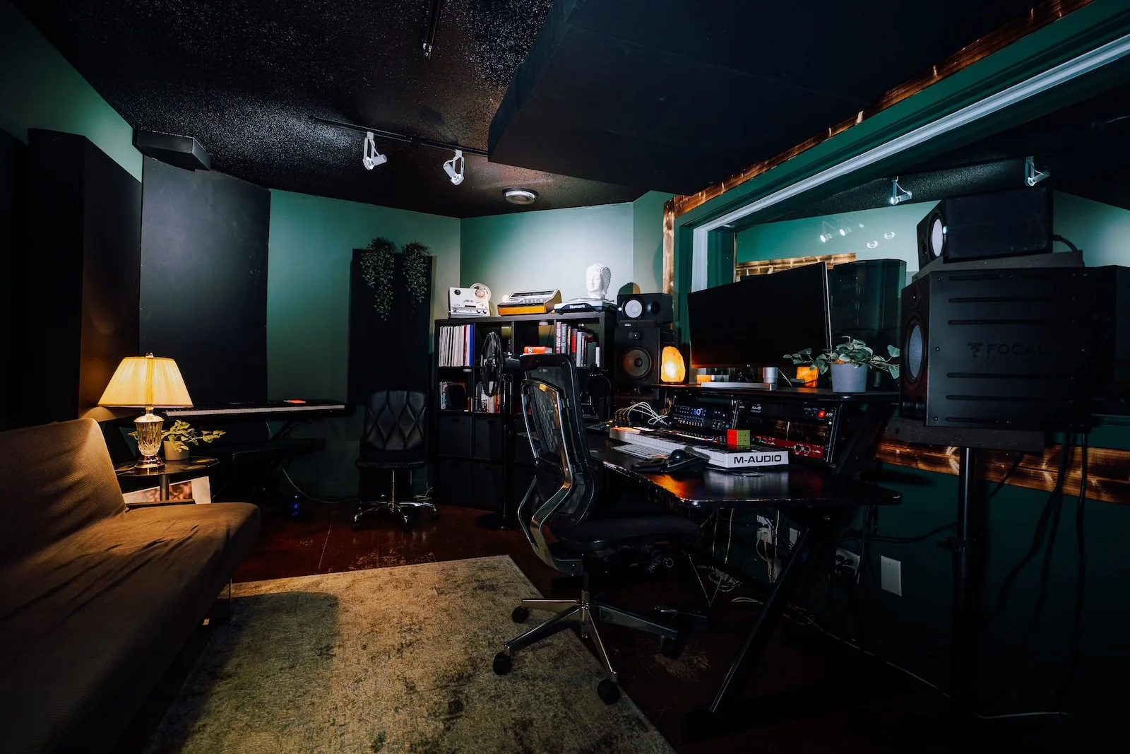 Wide view of the Resonate control room